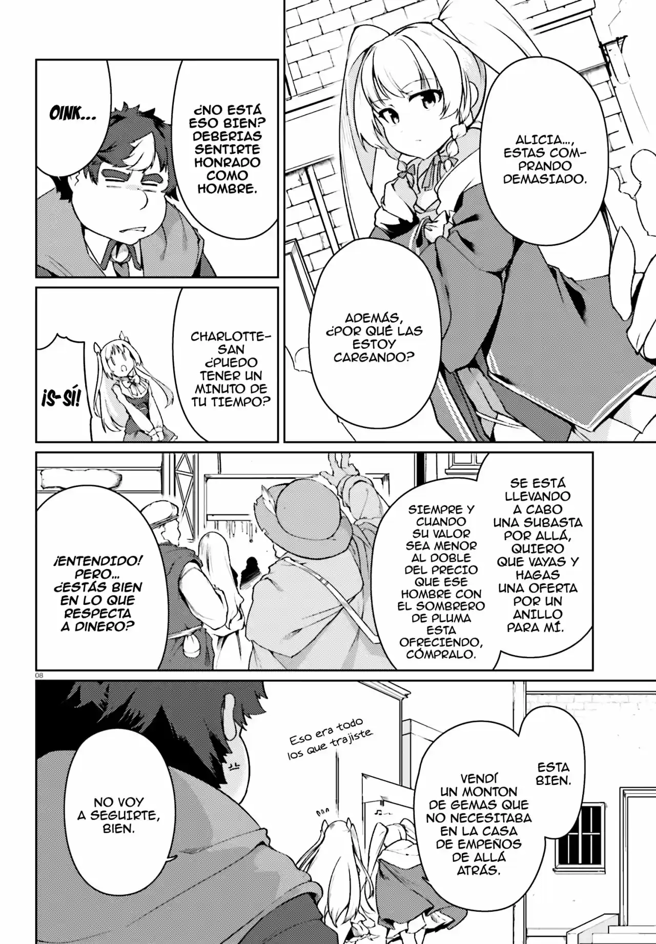 Buta Koushaku Ni Tensei Shitakara, Kondo Wa Kimi Ni Suki To Iitai capítulo 14 página 9