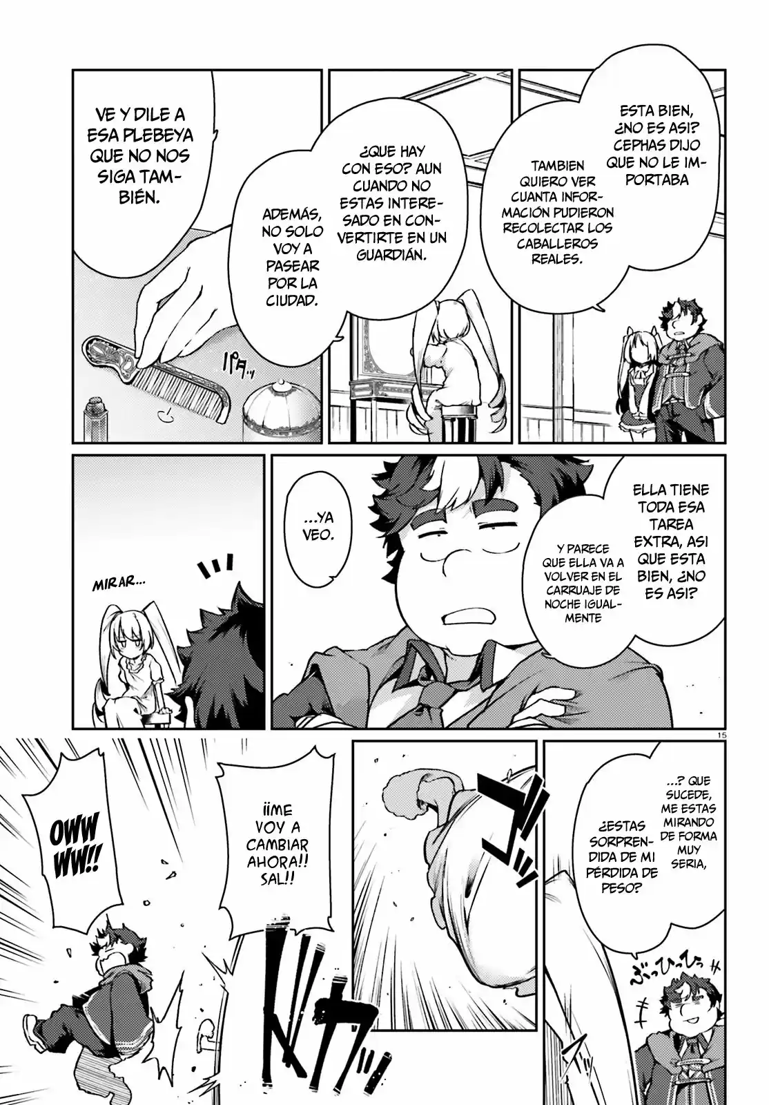 Buta Koushaku Ni Tensei Shitakara, Kondo Wa Kimi Ni Suki To Iitai capítulo 16 página 15