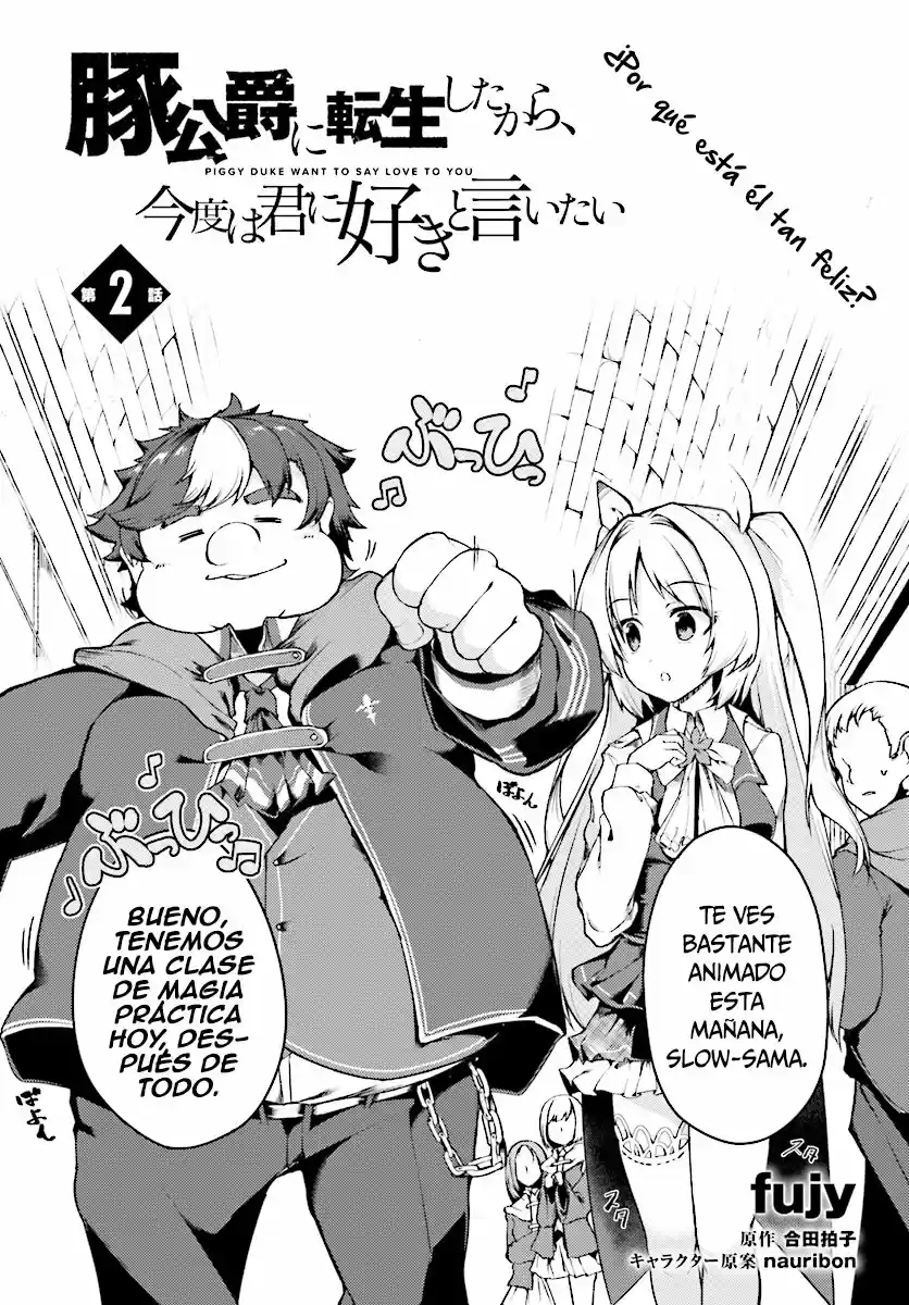 Buta Koushaku Ni Tensei Shitakara, Kondo Wa Kimi Ni Suki To Iitai capítulo 2 página 4