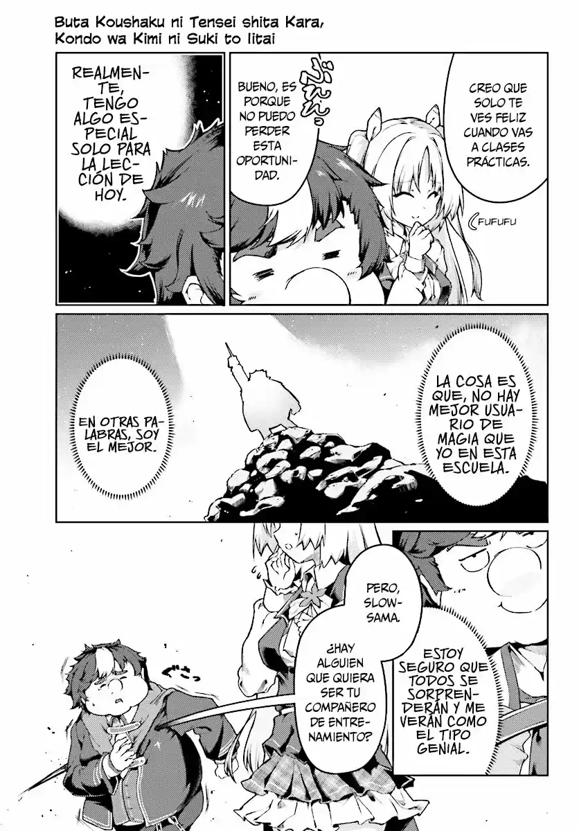 Buta Koushaku Ni Tensei Shitakara, Kondo Wa Kimi Ni Suki To Iitai capítulo 2 página 5