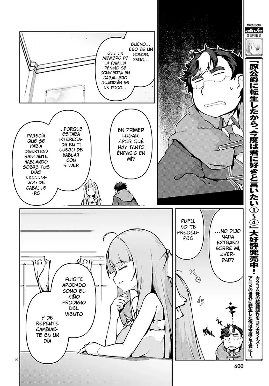 Buta Koushaku Ni Tensei Shitakara, Kondo Wa Kimi Ni Suki To Iitai capítulo 28 página 7