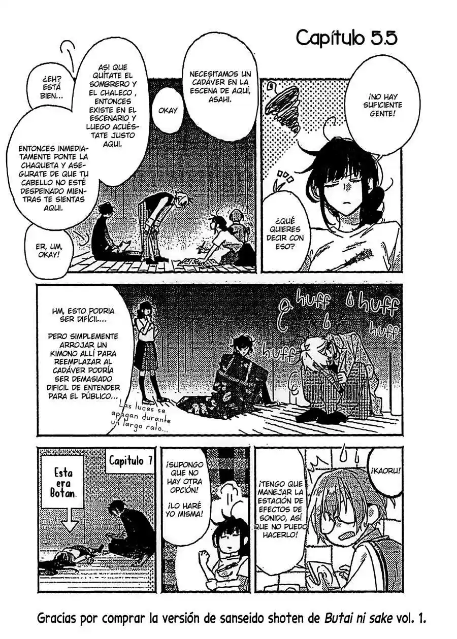 Butai Ni Sake! - Capítulo 7.5 - Página 17 - LectorTMOo