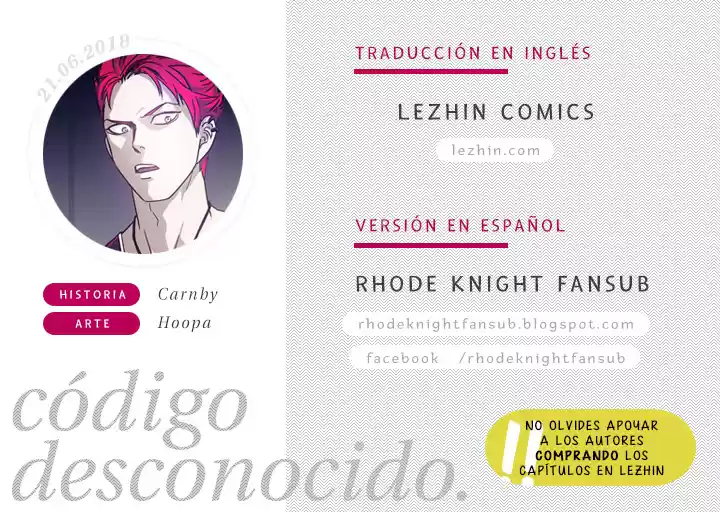 Código Desconocido - Capítulo 48 - Página 1 - LectorTMOo