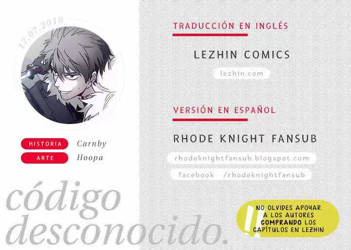 Código Desconocido - Capítulo 50 - Página 1 - LectorTMOo