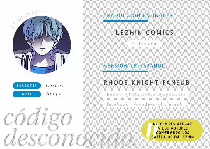 Código Desconocido - Capítulo 56 - Página 1 - LectorTMOo