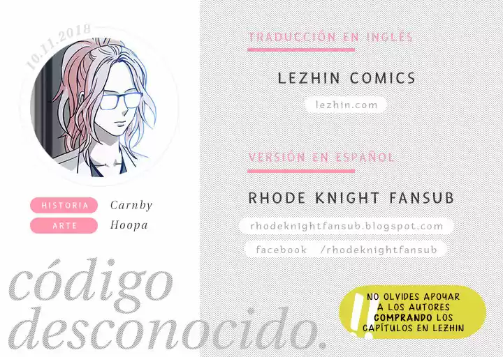 Código Desconocido - Capítulo 59 - Página 1 - LectorTMOo
