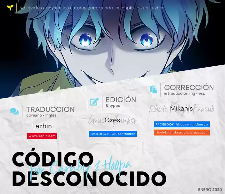 Código Desconocido - Capítulo 78 - Página 1 - LectorTMOo
