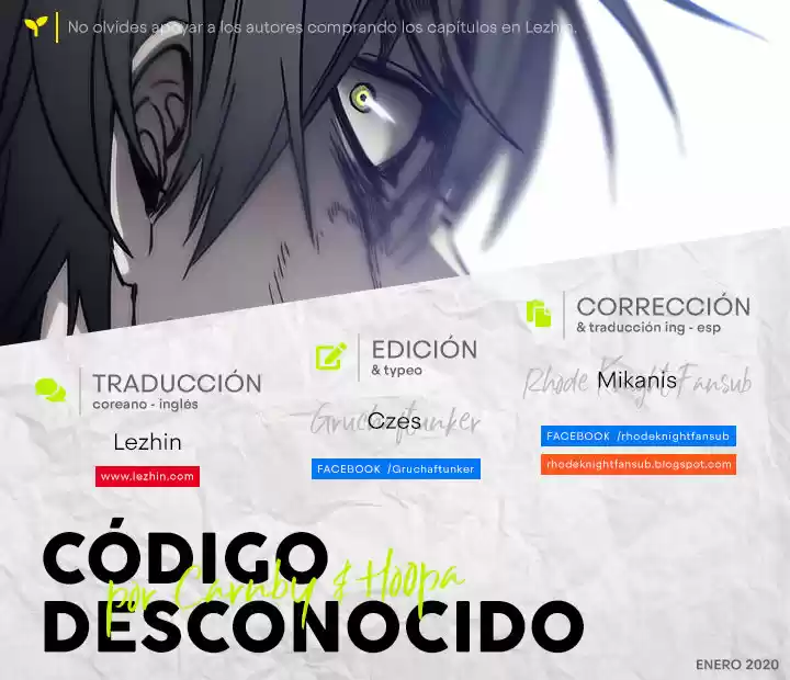 Código Desconocido - Capítulo 79 - Página 1 - LectorTMOo