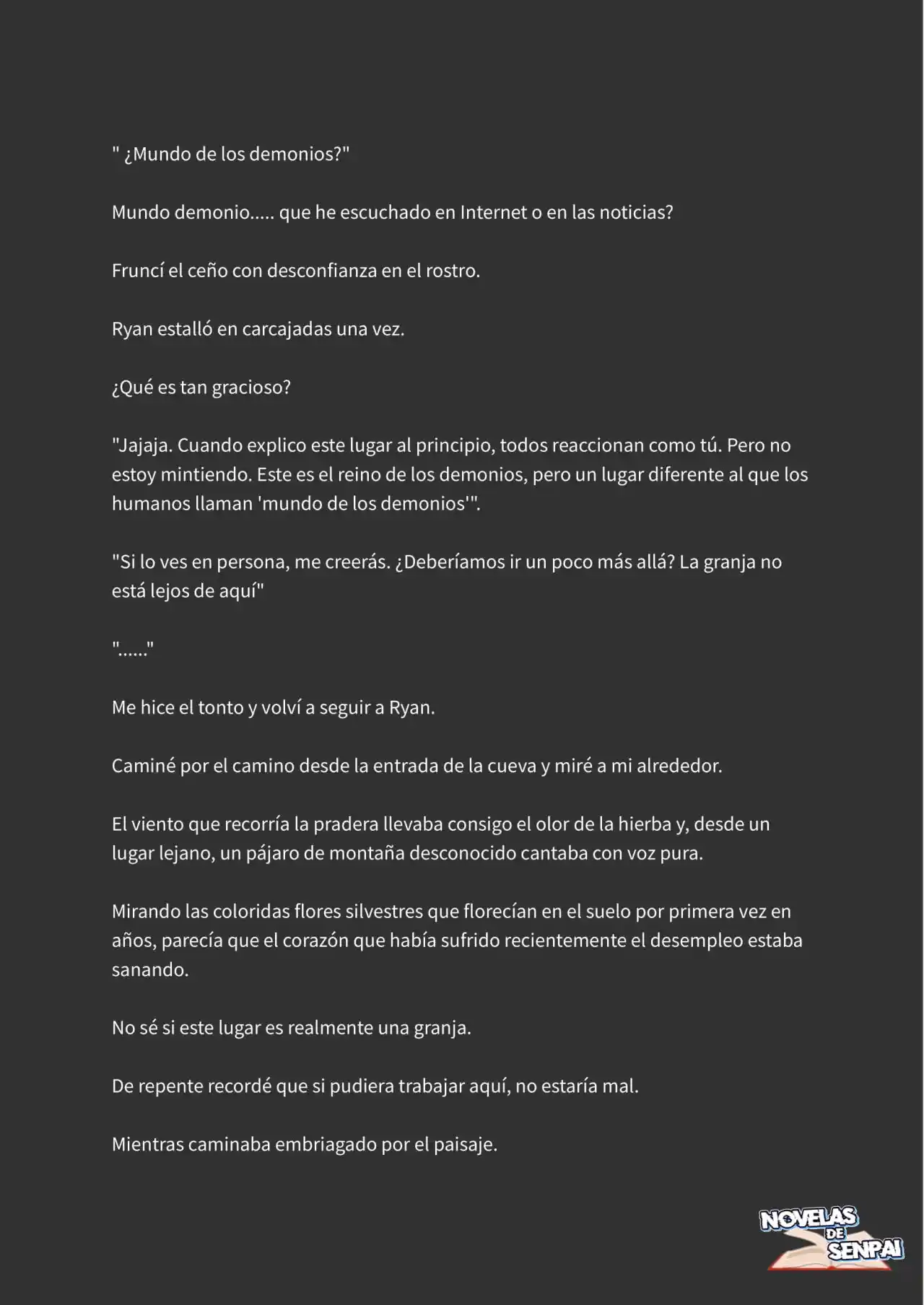 Cómo Curarse En La Granja De Los Demonios (Novela) - Capítulo 1 - Página 11 - LectorTMOo