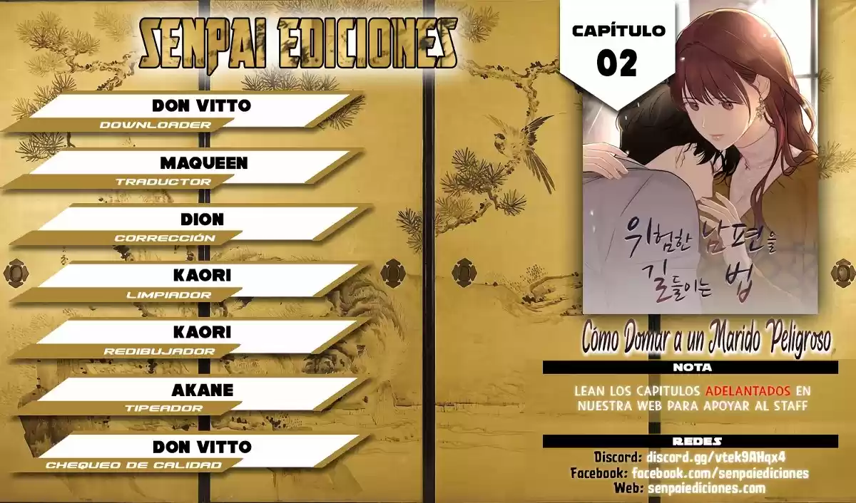 Cómo Domar A Un Marido Peligroso - Capítulo 2 - Página 1 - LectorTMOo