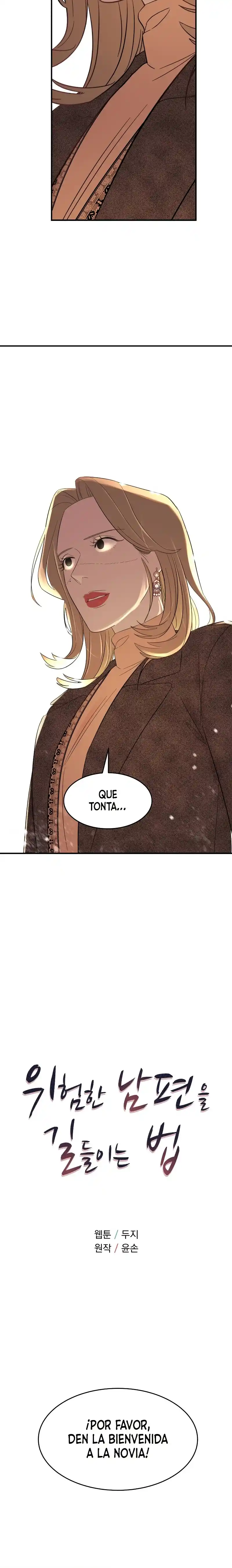 Cómo Domar A Un Marido Peligroso - Capítulo 8 - Página 4 - LectorTMOo