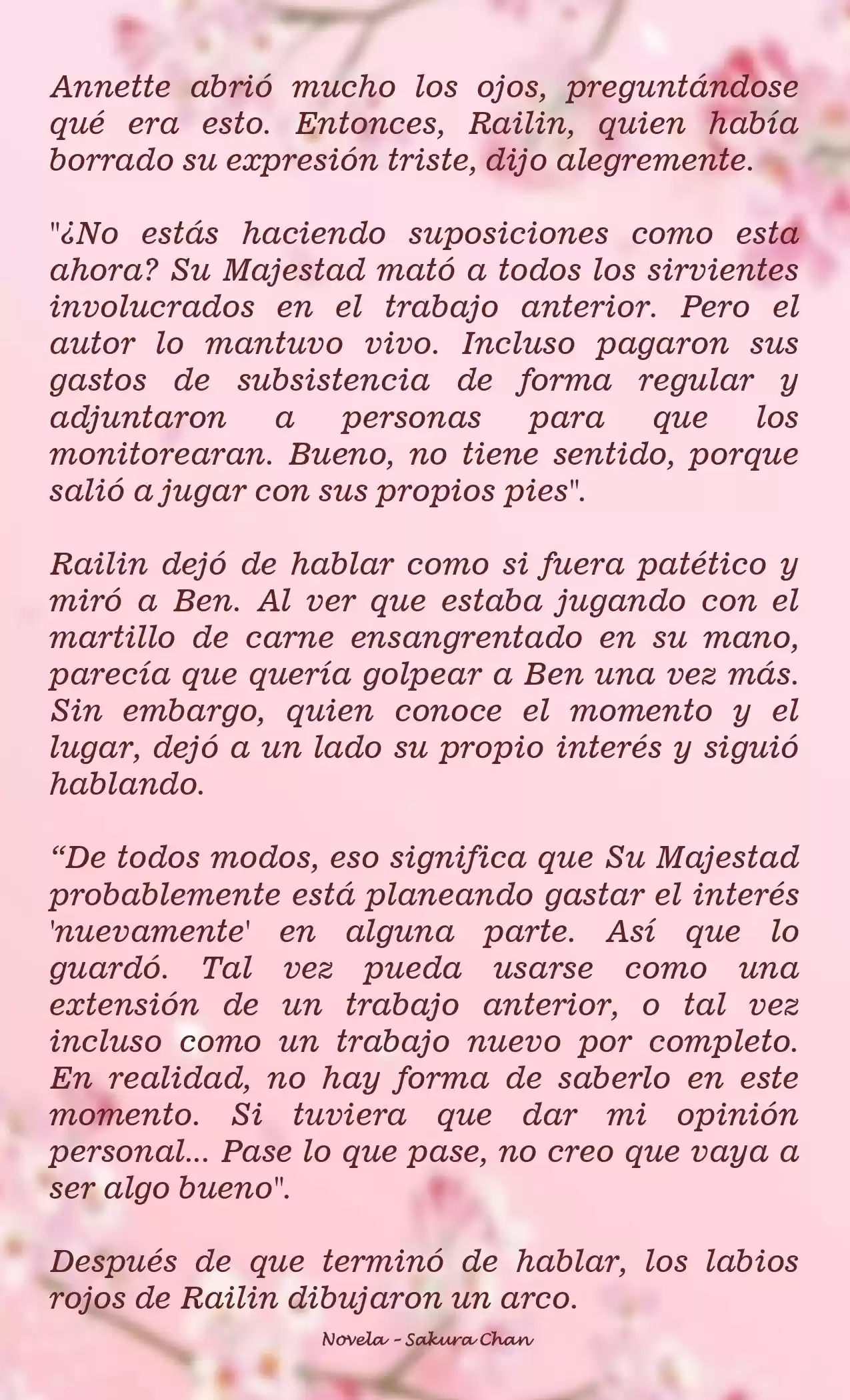 Cómo Domesticar A Mi Bestial Marido (Novela) - Capítulo 104 - Página 5 - LectorTMOo