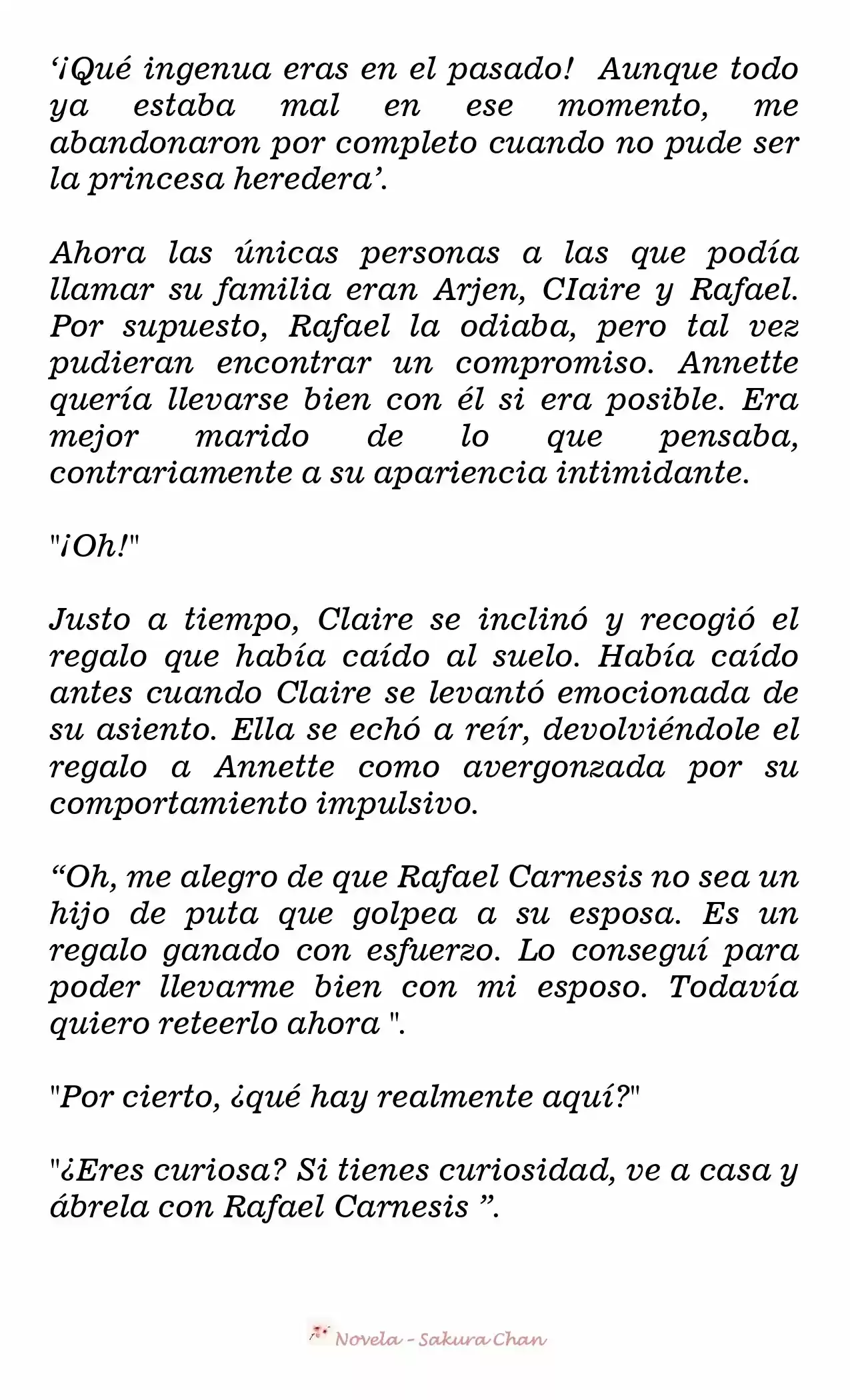 Cómo Domesticar A Mi Bestial Marido (Novela) - Capítulo 17 - Página 5 - LectorTMOo
