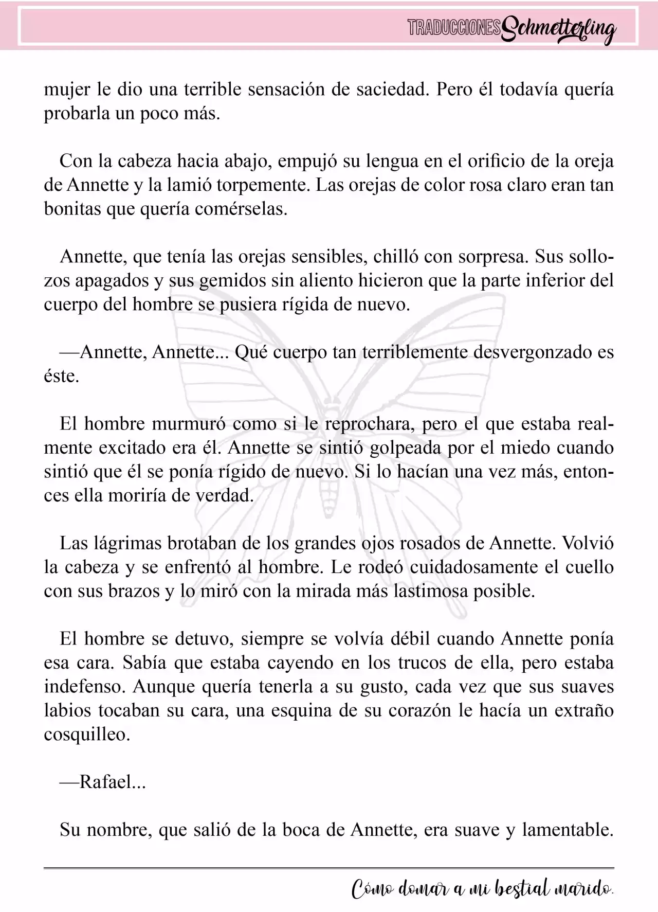 Cómo Domesticar A Mi Bestial Marido (Novela) - Capítulo 2 - Página 4 - LectorTMOo