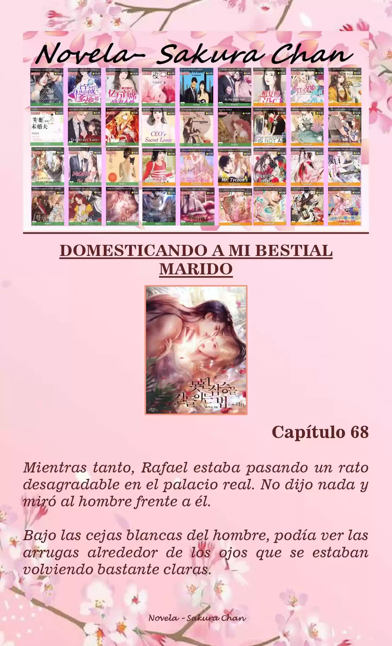 Cómo Domesticar A Mi Bestial Marido (Novela) - Capítulo 68 - Página 1 - LectorTMOo
