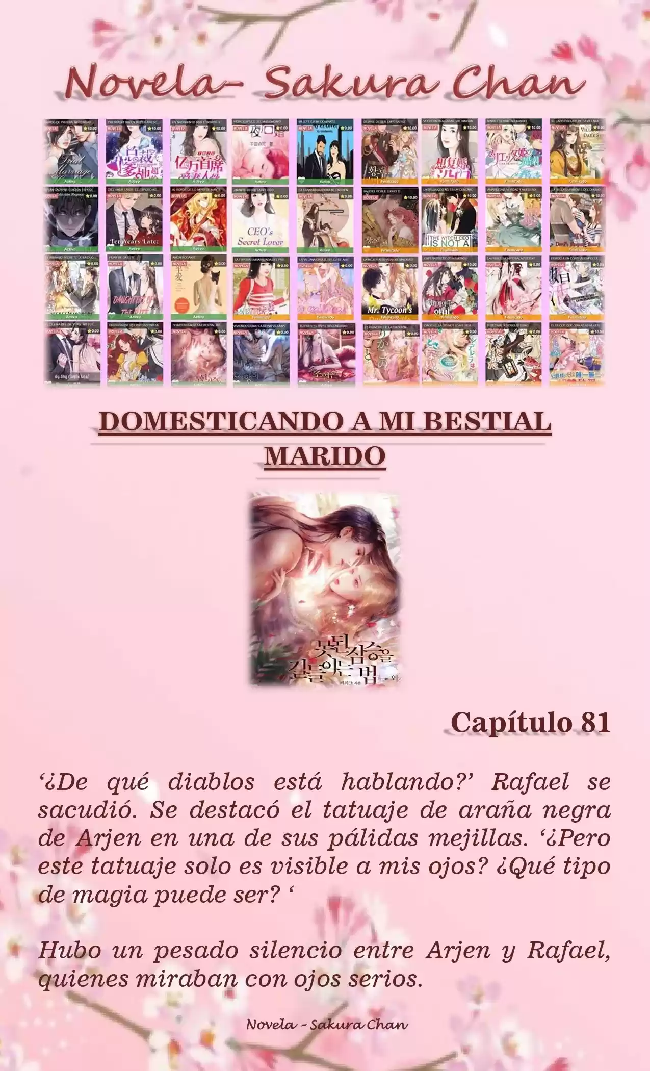Cómo Domesticar A Mi Bestial Marido (Novela) - Capítulo 81 - Página 1 - LectorTMOo