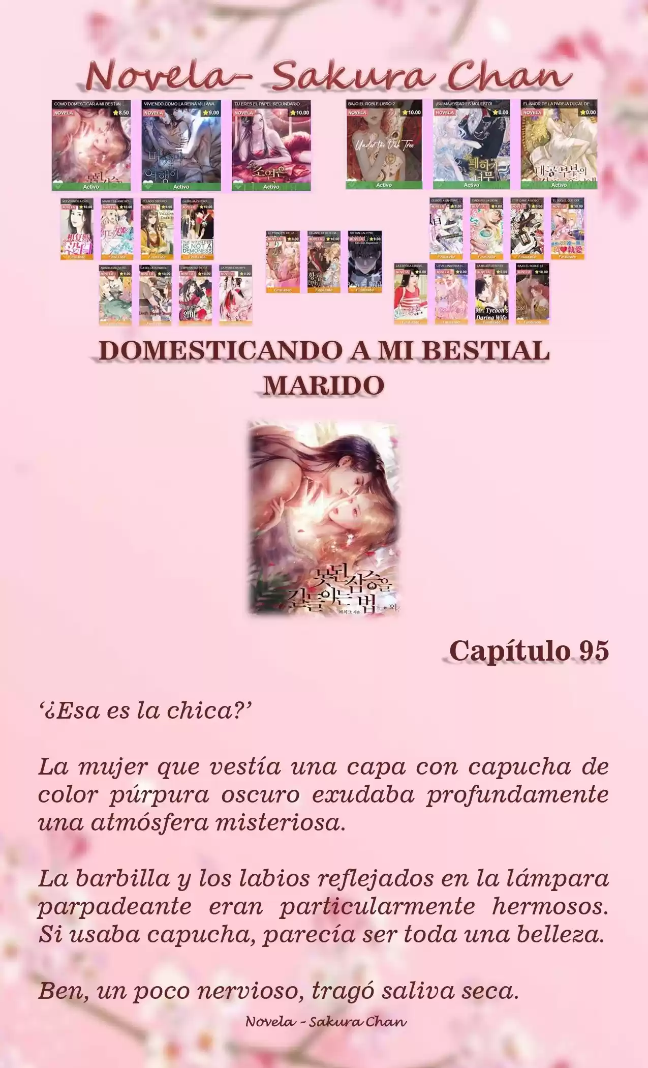 Cómo Domesticar A Mi Bestial Marido (Novela) - Capítulo 95 - Página 1 - LectorTMOo