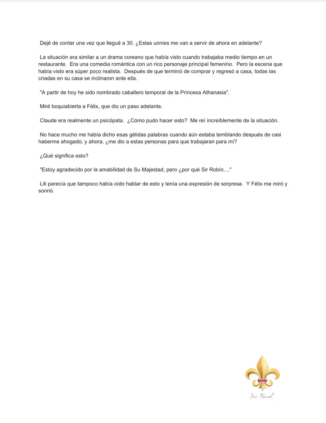 ¿Cómo Me Convertí En Princesa? (Novela) - Capítulo 11 - Página 11 - LectorTMOo