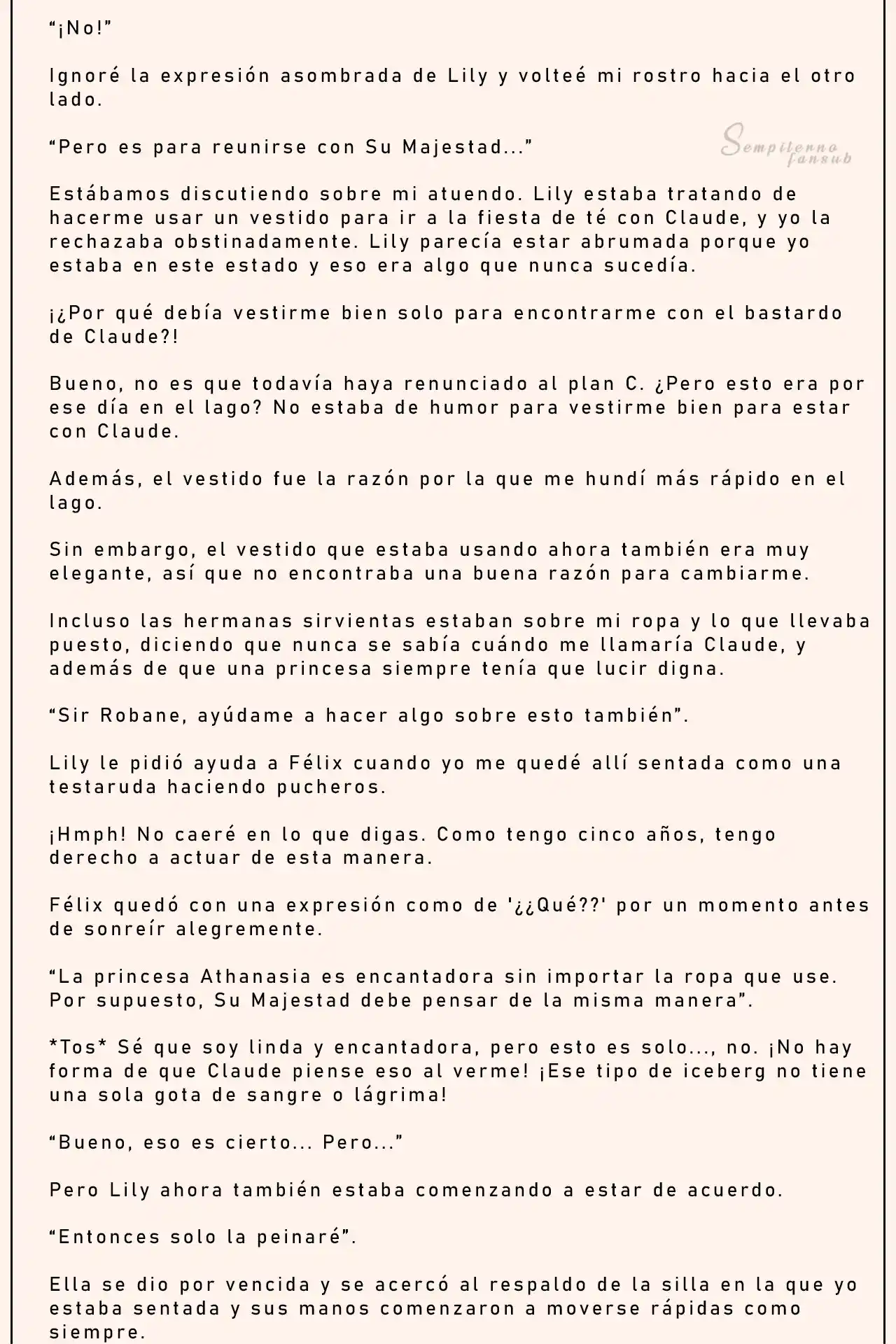 ¿Cómo Me Convertí En Princesa? (Novela) - Capítulo 12 - Página 9 - LectorTMOo