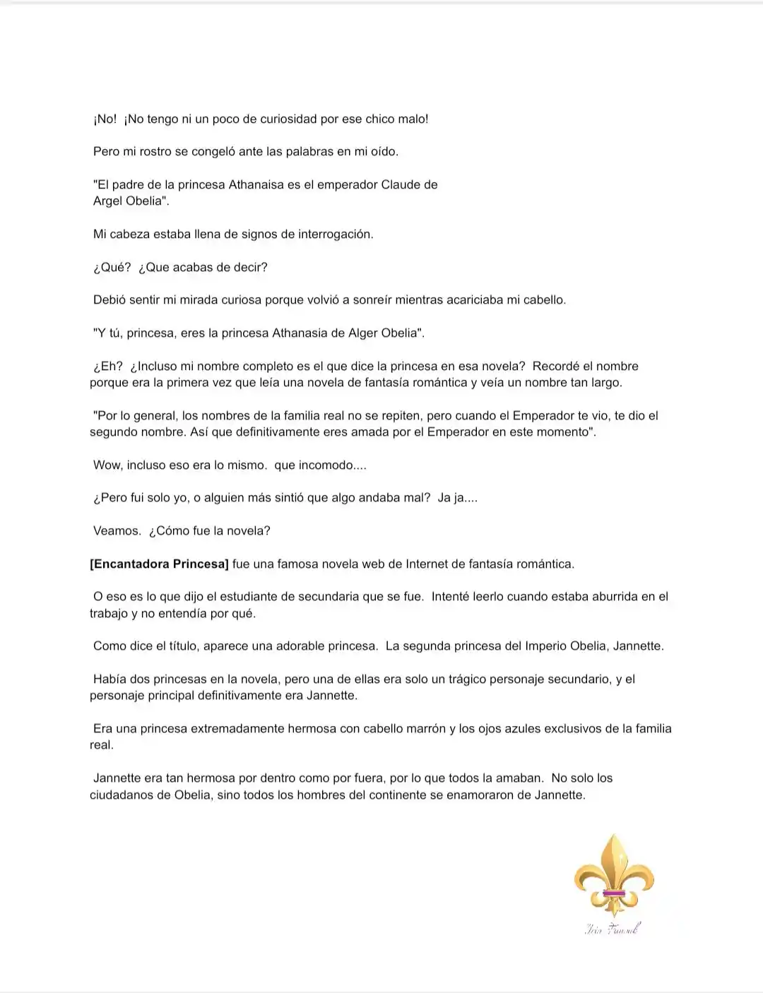 ¿Cómo Me Convertí En Princesa? (Novela) - Capítulo 3 - Página 4 - LectorTMOo