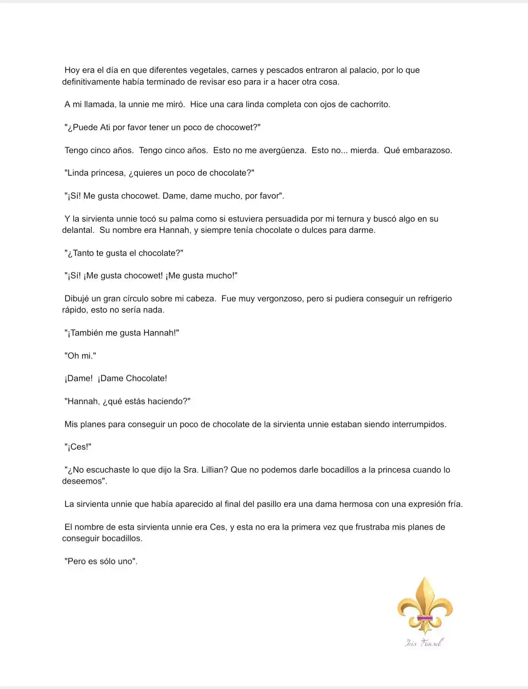 ¿Cómo Me Convertí En Princesa? (Novela) - Capítulo 4 - Página 6 - LectorTMOo