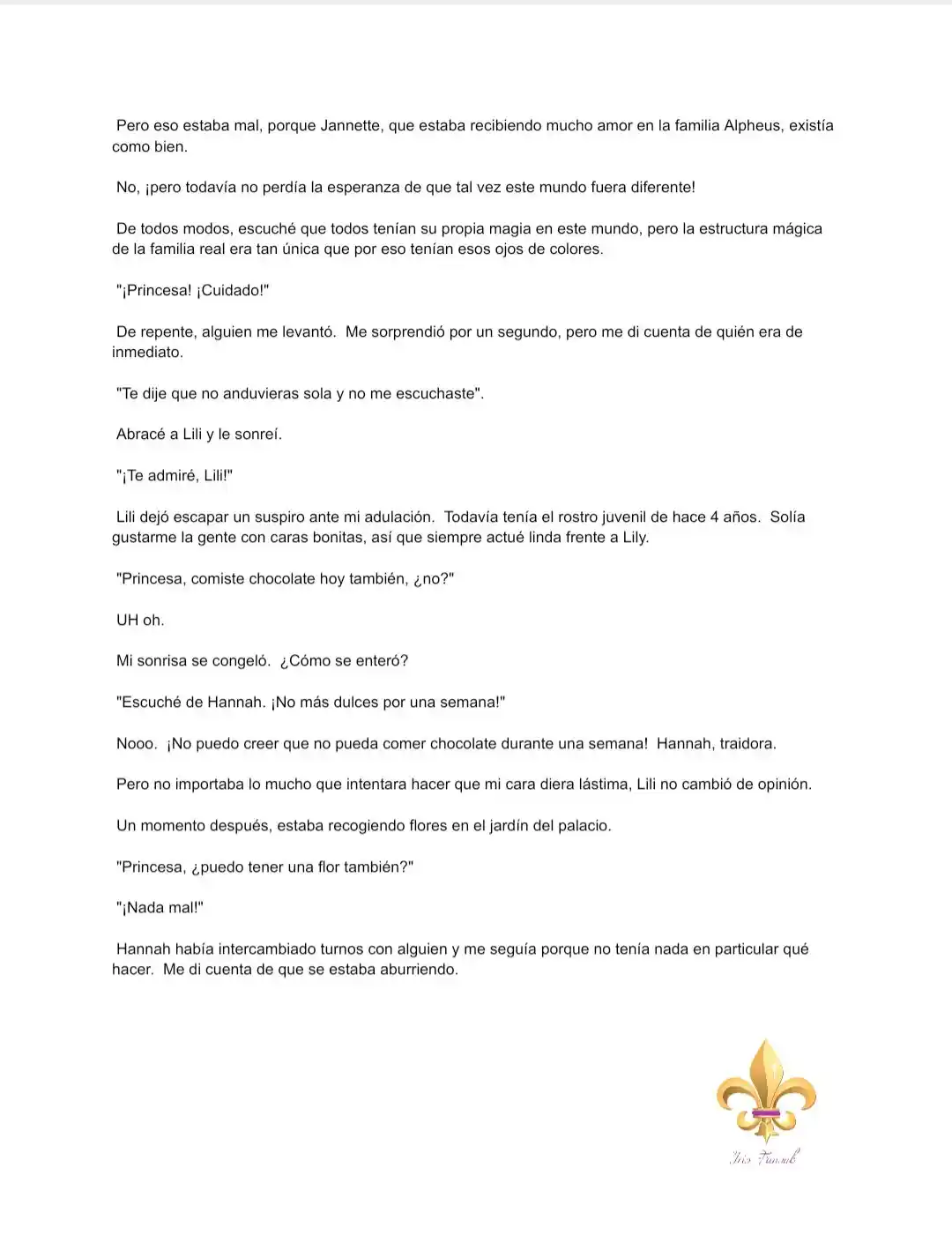 ¿Cómo Me Convertí En Princesa? (Novela) - Capítulo 5 - Página 6 - LectorTMOo