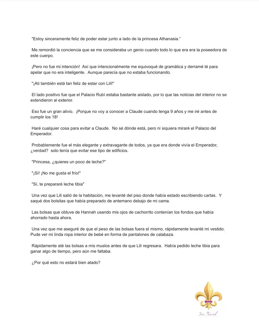 ¿Cómo Me Convertí En Princesa? (Novela) - Capítulo 6 - Página 5 - LectorTMOo