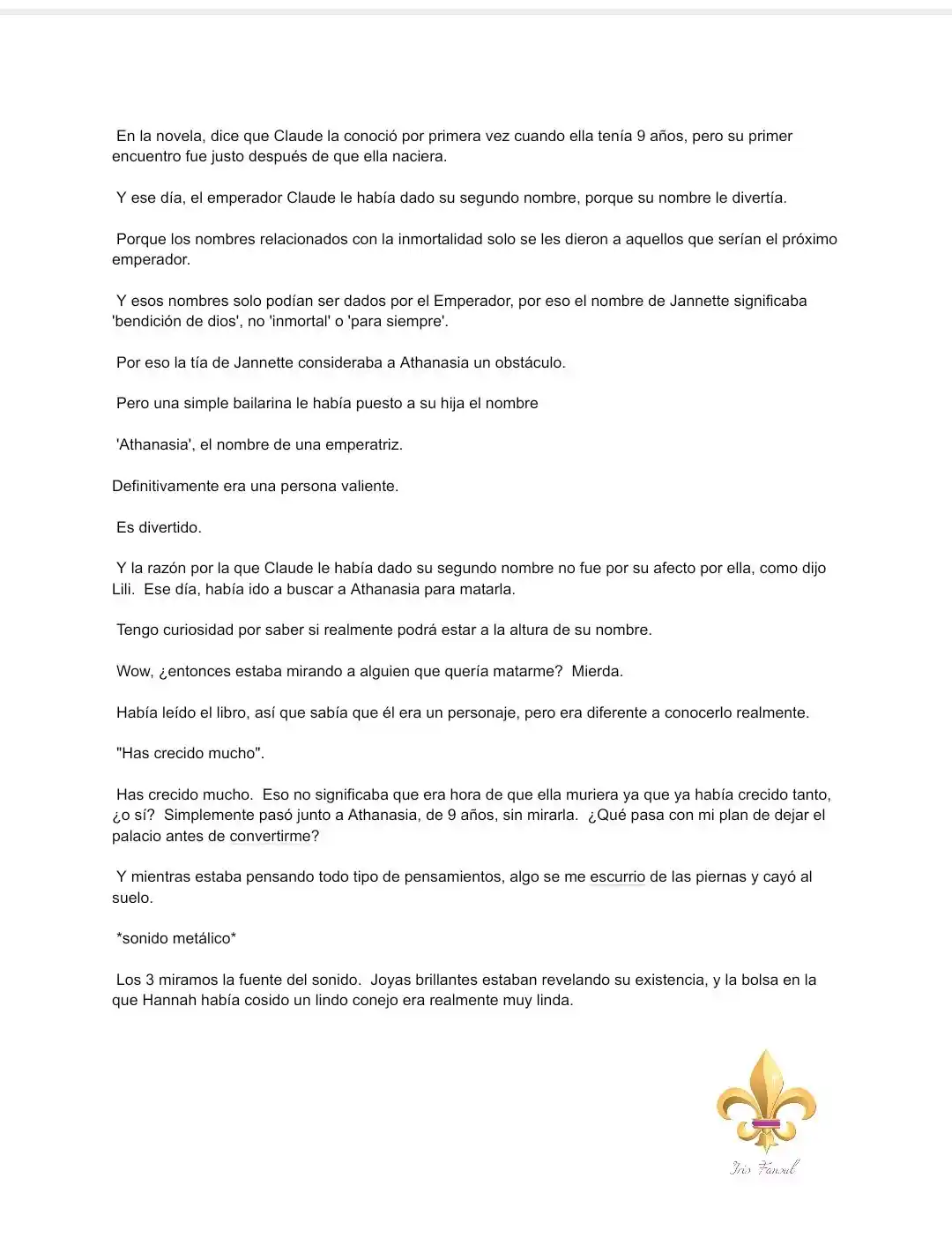 ¿Cómo Me Convertí En Princesa? (Novela) - Capítulo 7 - Página 6 - LectorTMOo