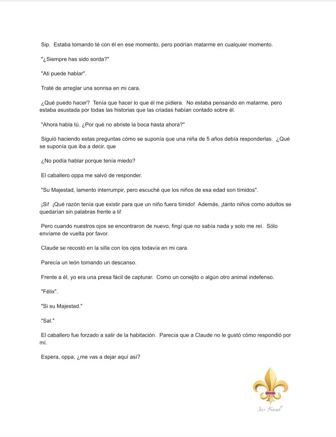 ¿Cómo Me Convertí En Princesa? (Novela) - Capítulo 8 - Página 5 - LectorTMOo