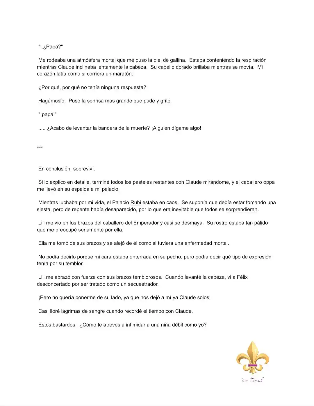 ¿Cómo Me Convertí En Princesa? (Novela) - Capítulo 9 - Página 4 - LectorTMOo
