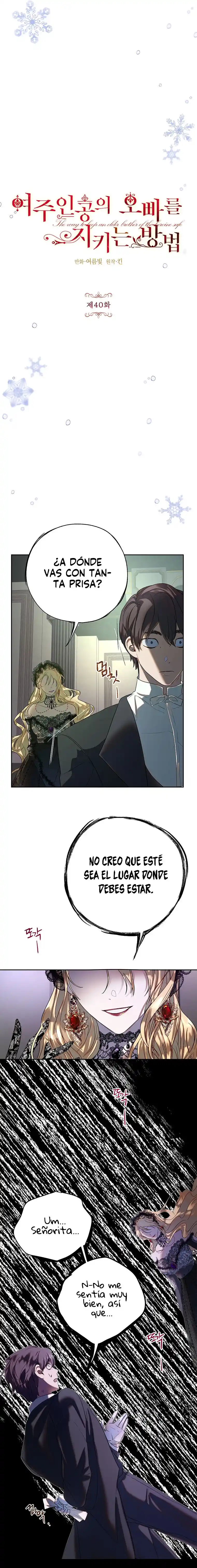 Cómo Proteger Al Hermano Mayor De La Protagonista (Novela) - Capítulo 40 - Página 8 - LectorTMOo