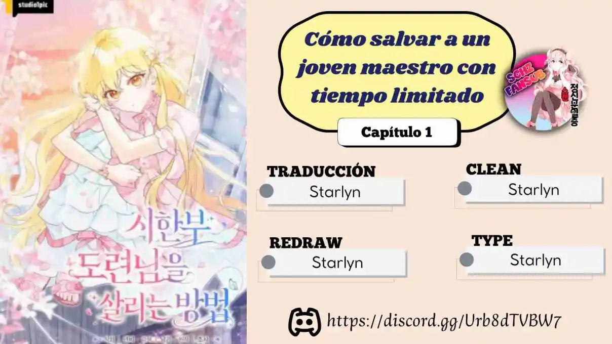 Cómo Salvar A Un Joven Maestro Con Tiempo Limitado - Capítulo 1 - Página 1 - LectorTMOo