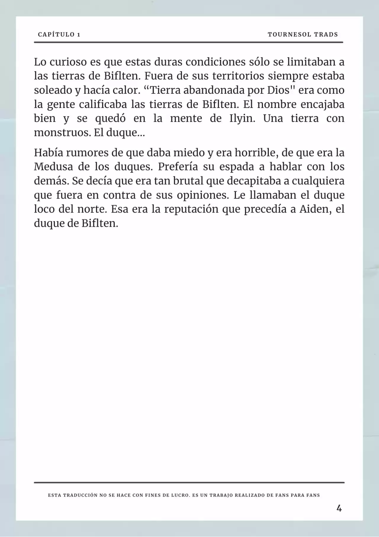 Cómo Sobrevivir Como Esposa Del Duque Monstruo (Novela) - Capítulo 1 - Página 5 - LectorTMOo