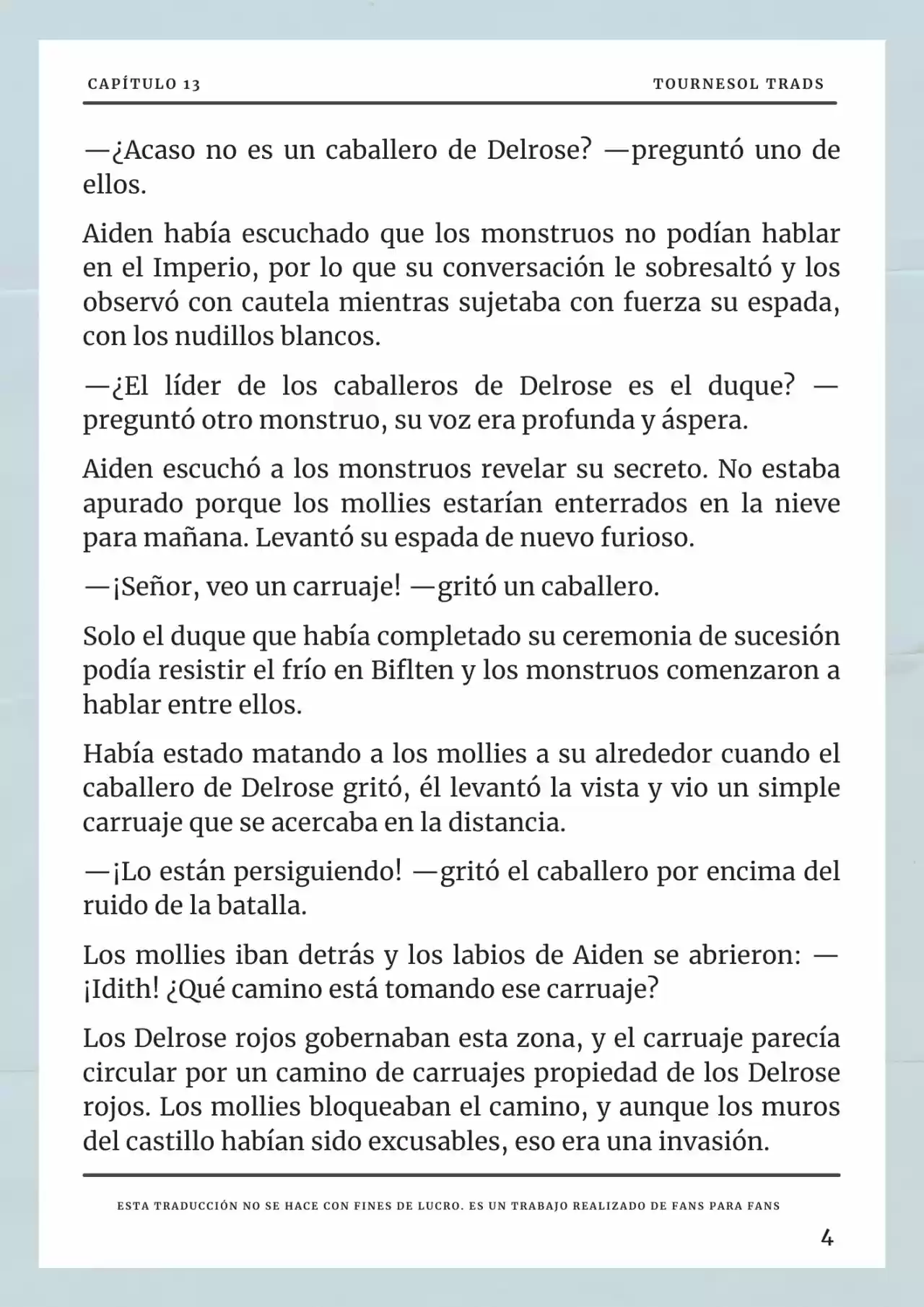Cómo Sobrevivir Como Esposa Del Duque Monstruo (Novela) - Capítulo 13 - Página 5 - LectorTMOo