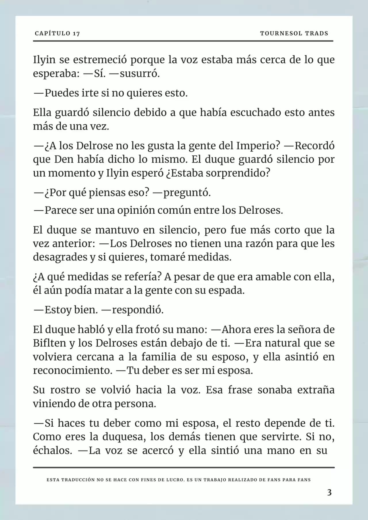 Cómo Sobrevivir Como Esposa Del Duque Monstruo (Novela) - Capítulo 17 - Página 4 - LectorTMOo