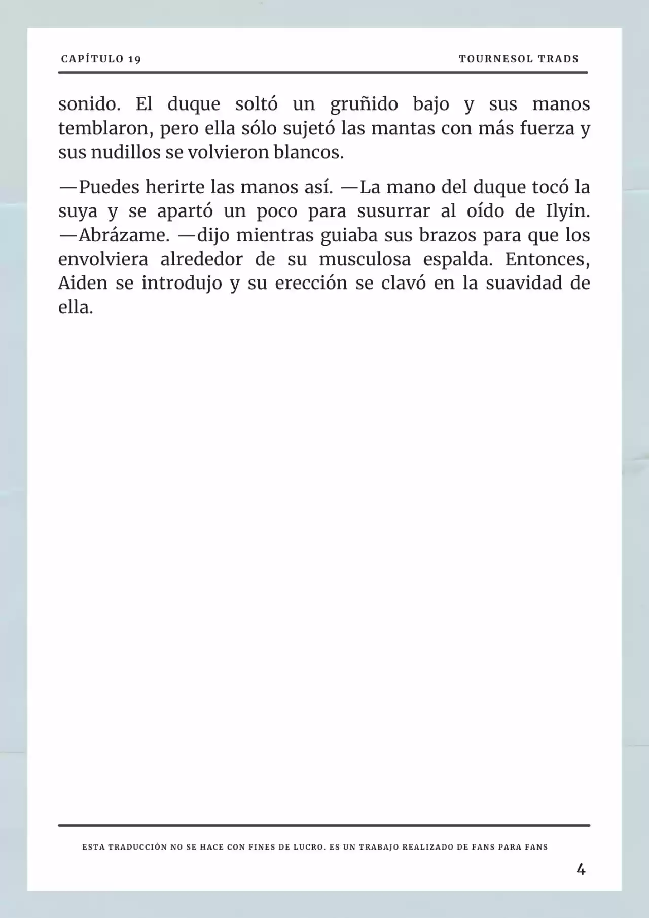 Cómo Sobrevivir Como Esposa Del Duque Monstruo (Novela) - Capítulo 19 - Página 5 - LectorTMOo