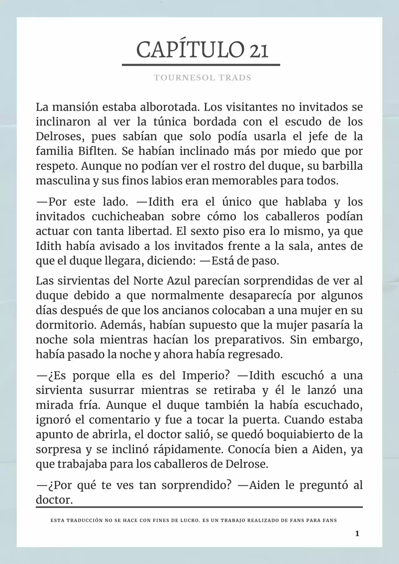 Cómo Sobrevivir Como Esposa Del Duque Monstruo (Novela) - Capítulo 21 - Página 2 - LectorTMOo