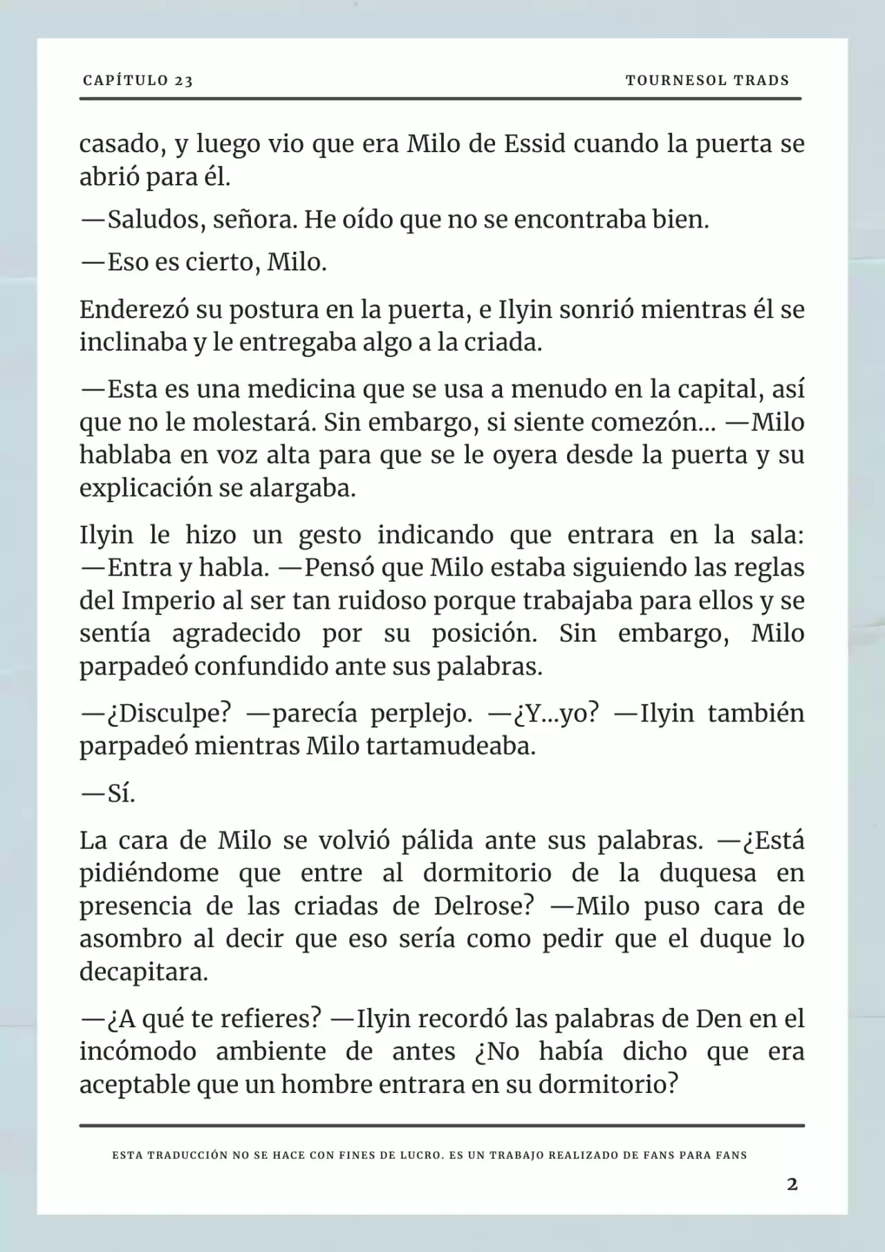 Cómo Sobrevivir Como Esposa Del Duque Monstruo (Novela) - Capítulo 23 - Página 3 - LectorTMOo