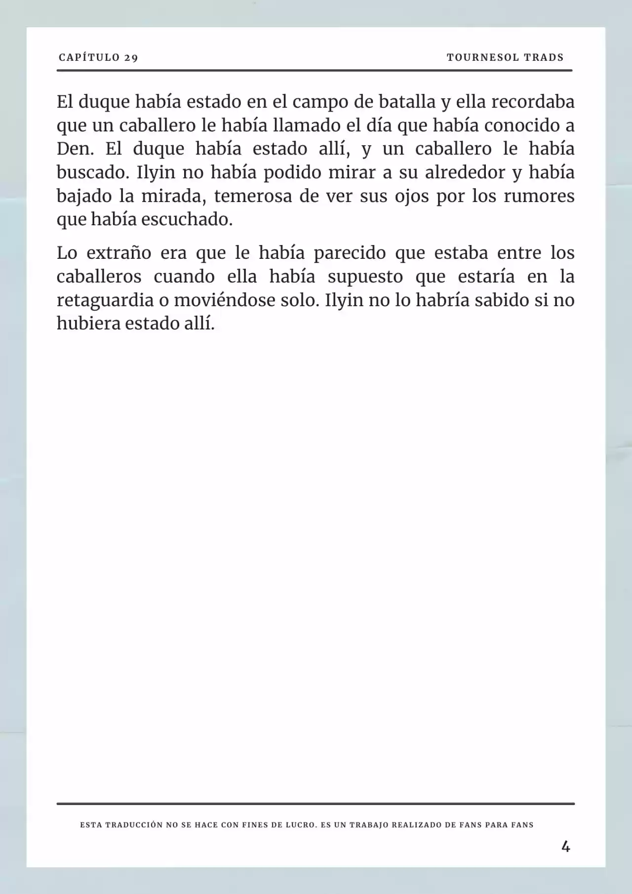Cómo Sobrevivir Como Esposa Del Duque Monstruo (Novela) - Capítulo 29 - Página 5 - LectorTMOo