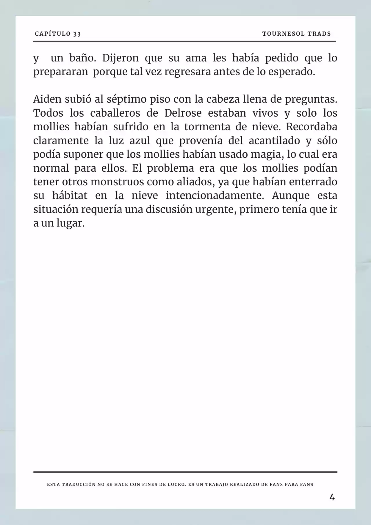 Cómo Sobrevivir Como Esposa Del Duque Monstruo (Novela) - Capítulo 33 - Página 5 - LectorTMOo
