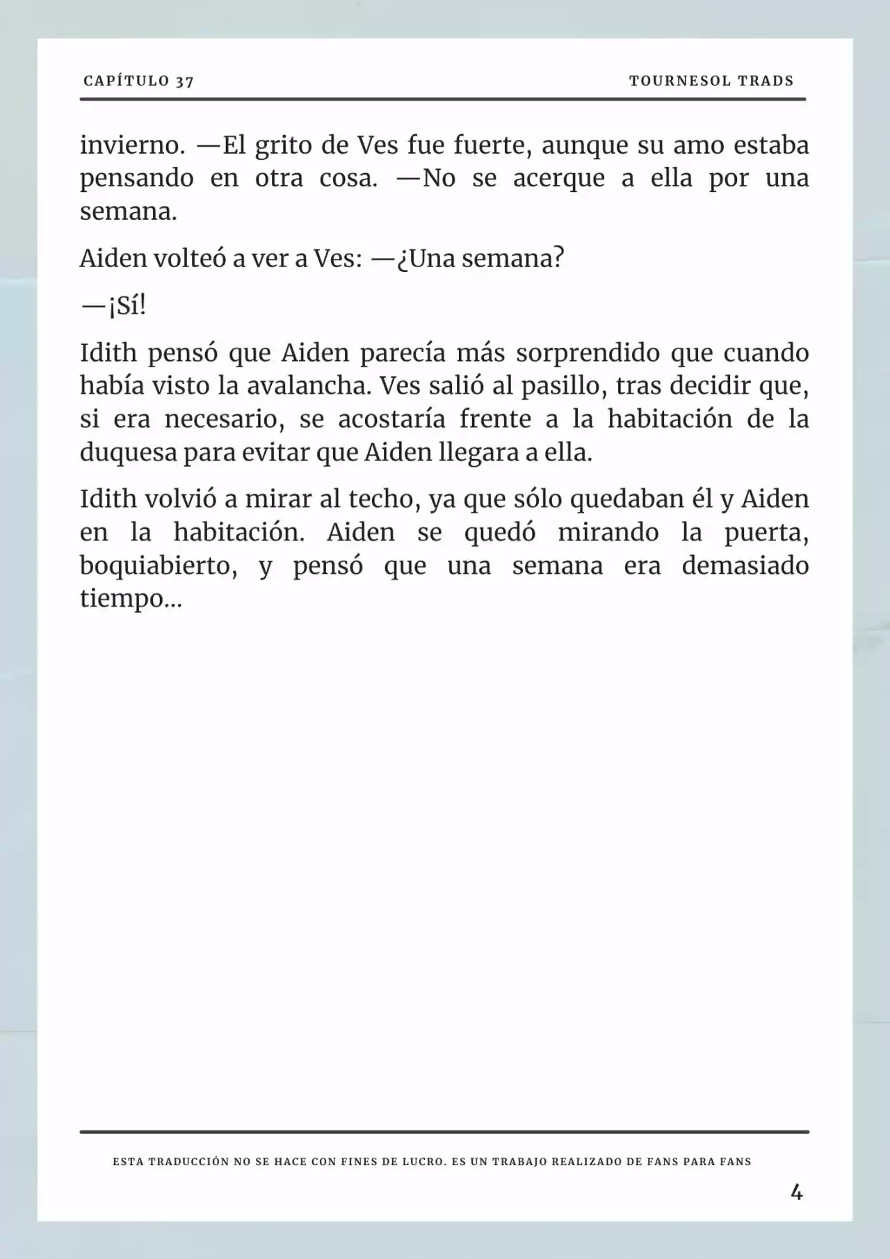 Cómo Sobrevivir Como Esposa Del Duque Monstruo (Novela) - Capítulo 37 - Página 5 - LectorTMOo