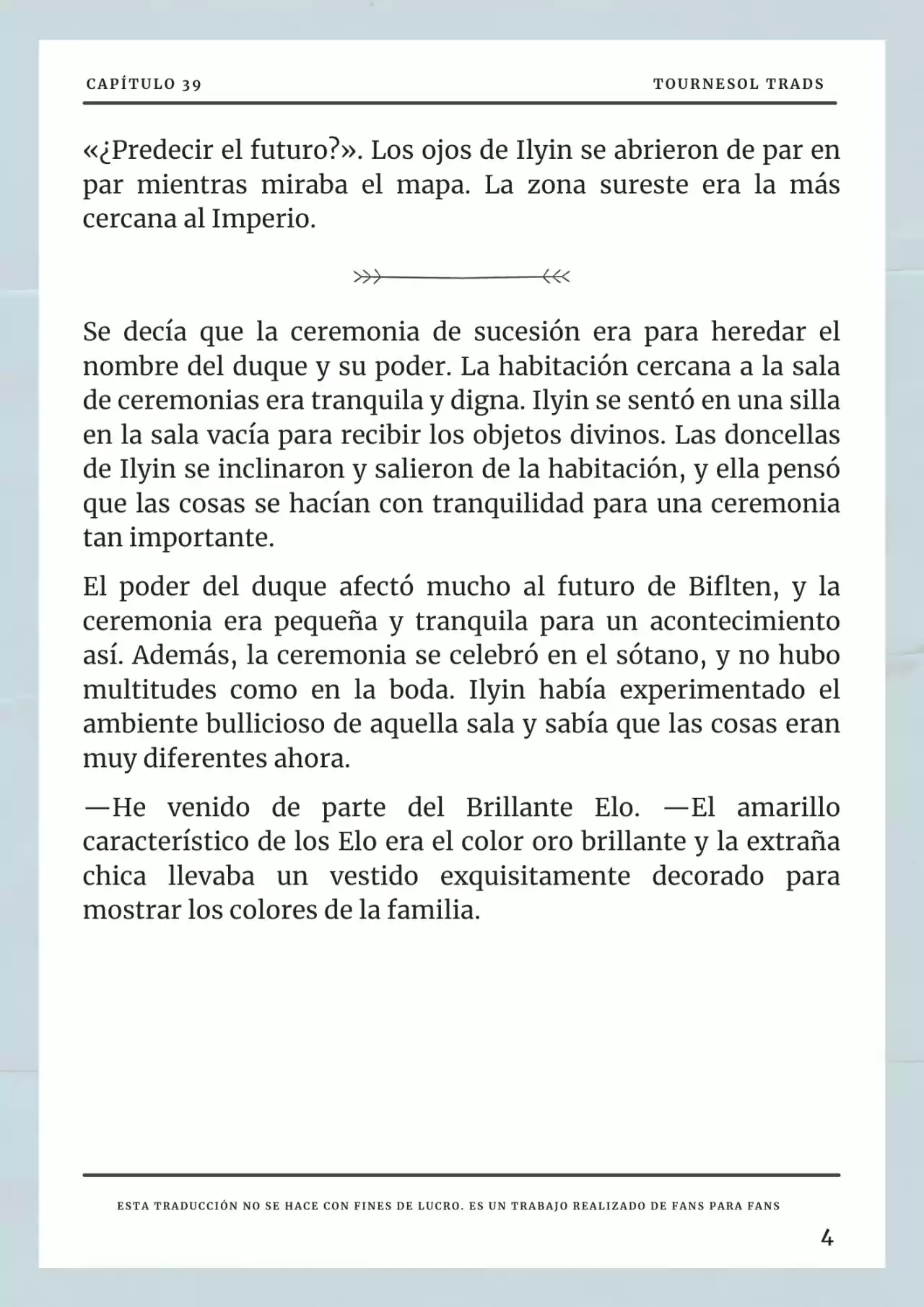 Cómo Sobrevivir Como Esposa Del Duque Monstruo (Novela) - Capítulo 39 - Página 5 - LectorTMOo