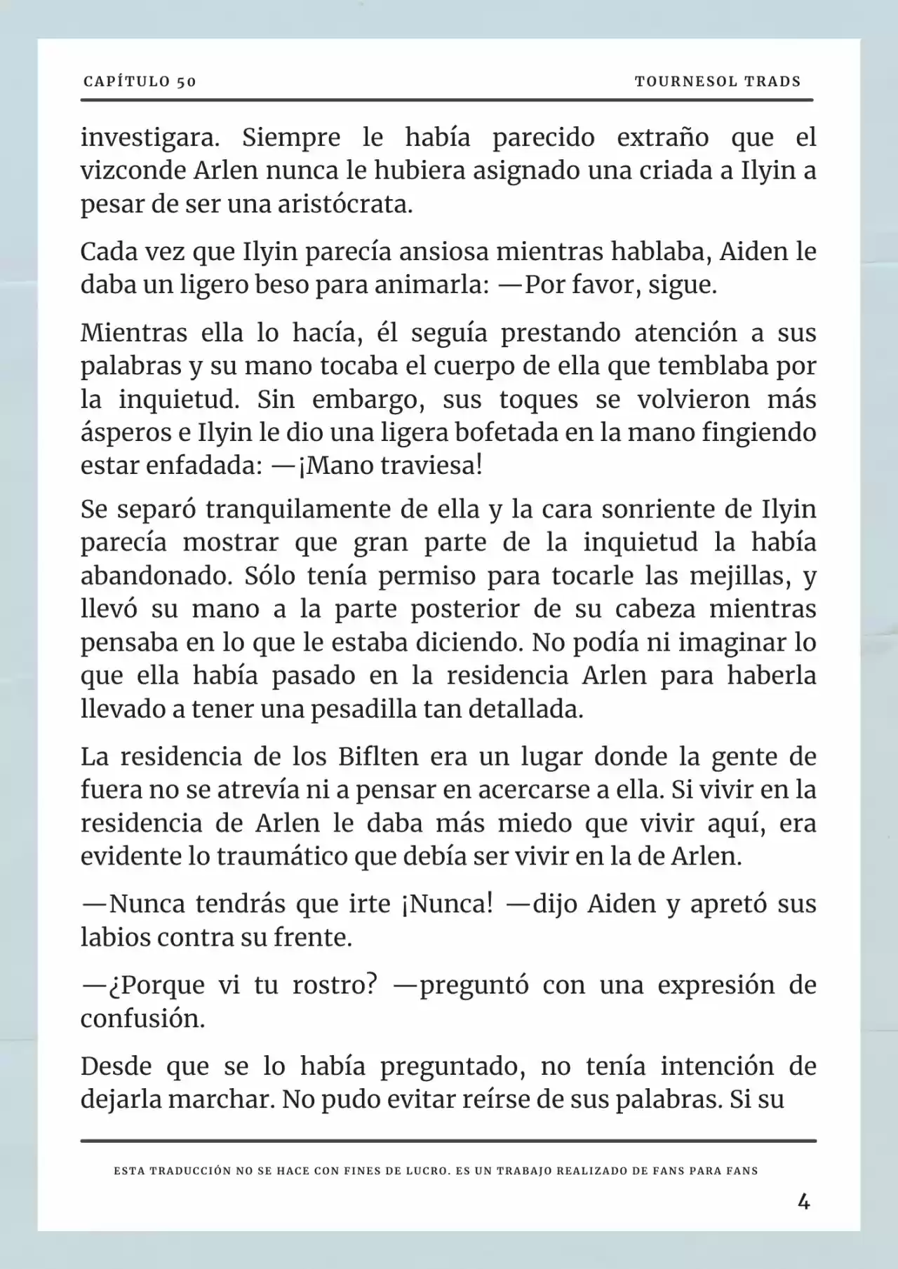 Cómo Sobrevivir Como Esposa Del Duque Monstruo (Novela) - Capítulo 50 - Página 5 - LectorTMOo