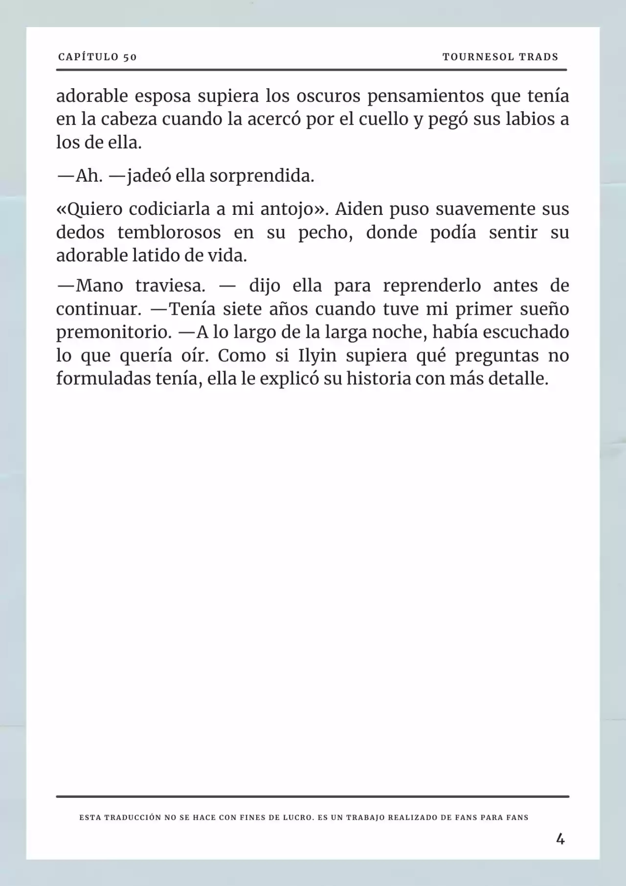 Cómo Sobrevivir Como Esposa Del Duque Monstruo (Novela) - Capítulo 50 - Página 6 - LectorTMOo