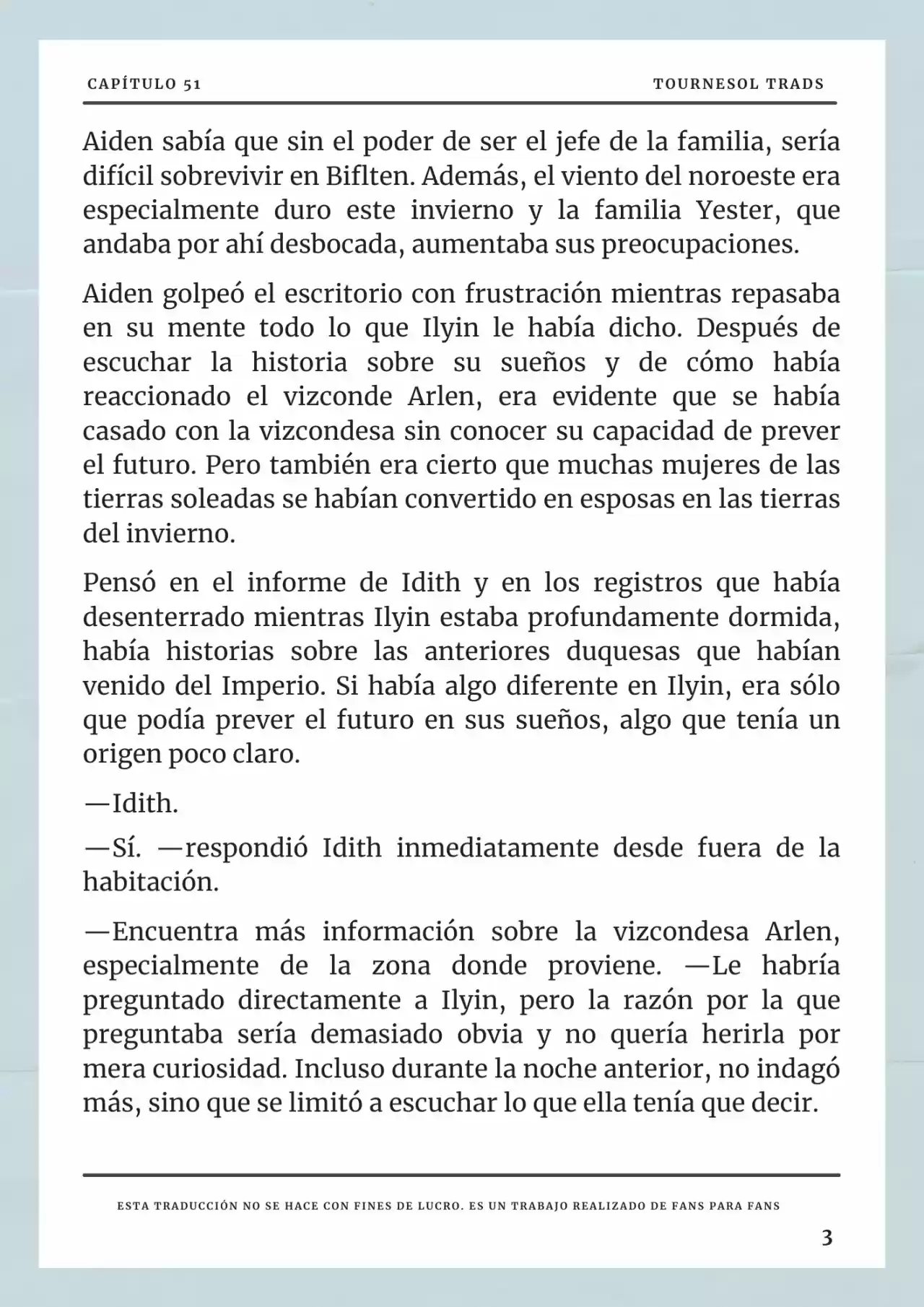 Cómo Sobrevivir Como Esposa Del Duque Monstruo (Novela) - Capítulo 51 - Página 4 - LectorTMOo