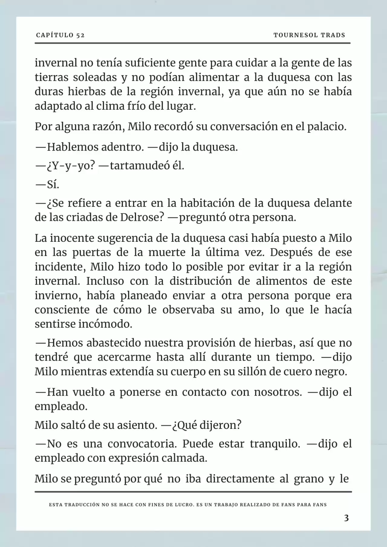 Cómo Sobrevivir Como Esposa Del Duque Monstruo (Novela) - Capítulo 52 - Página 4 - LectorTMOo