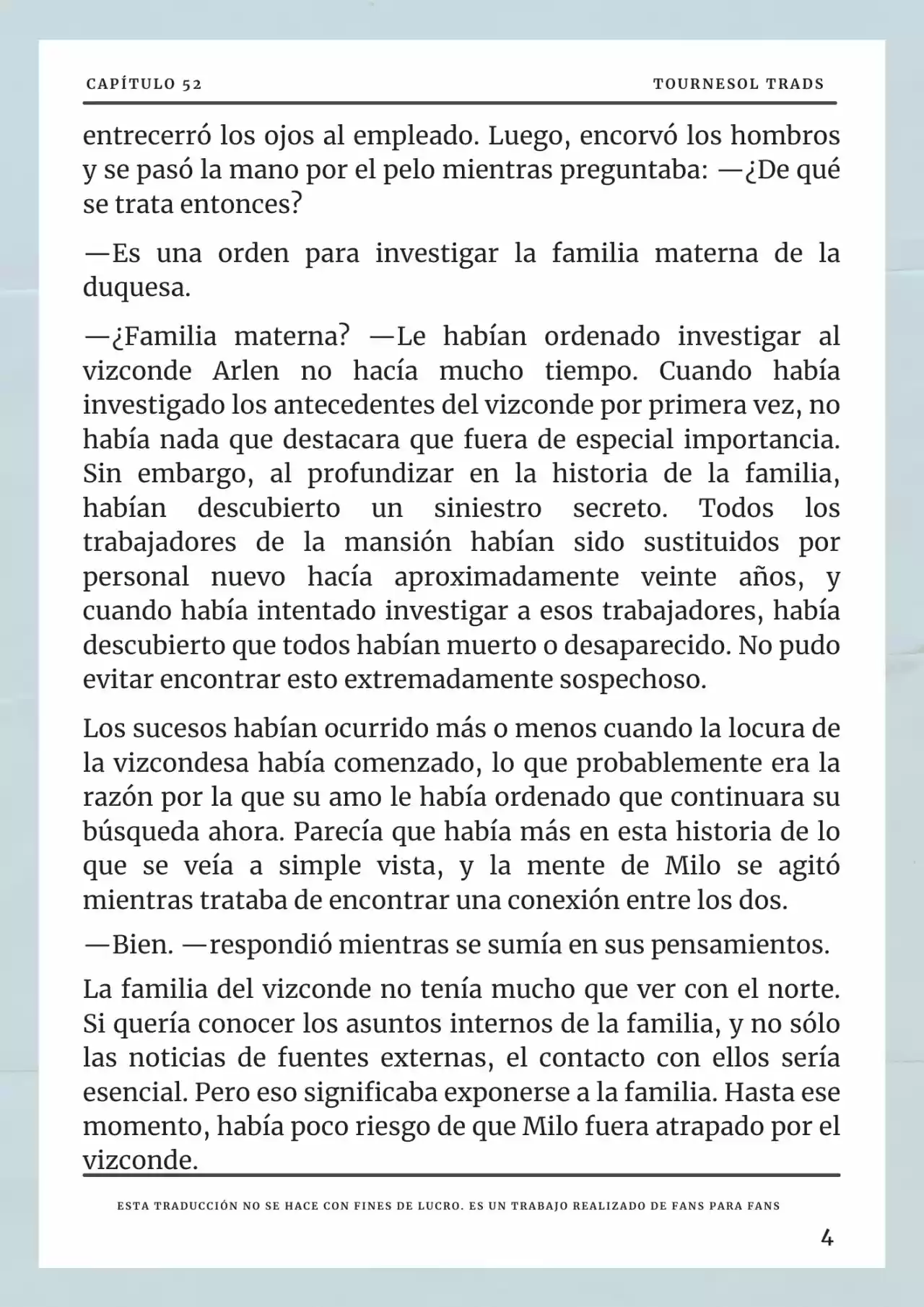 Cómo Sobrevivir Como Esposa Del Duque Monstruo (Novela) - Capítulo 52 - Página 5 - LectorTMOo