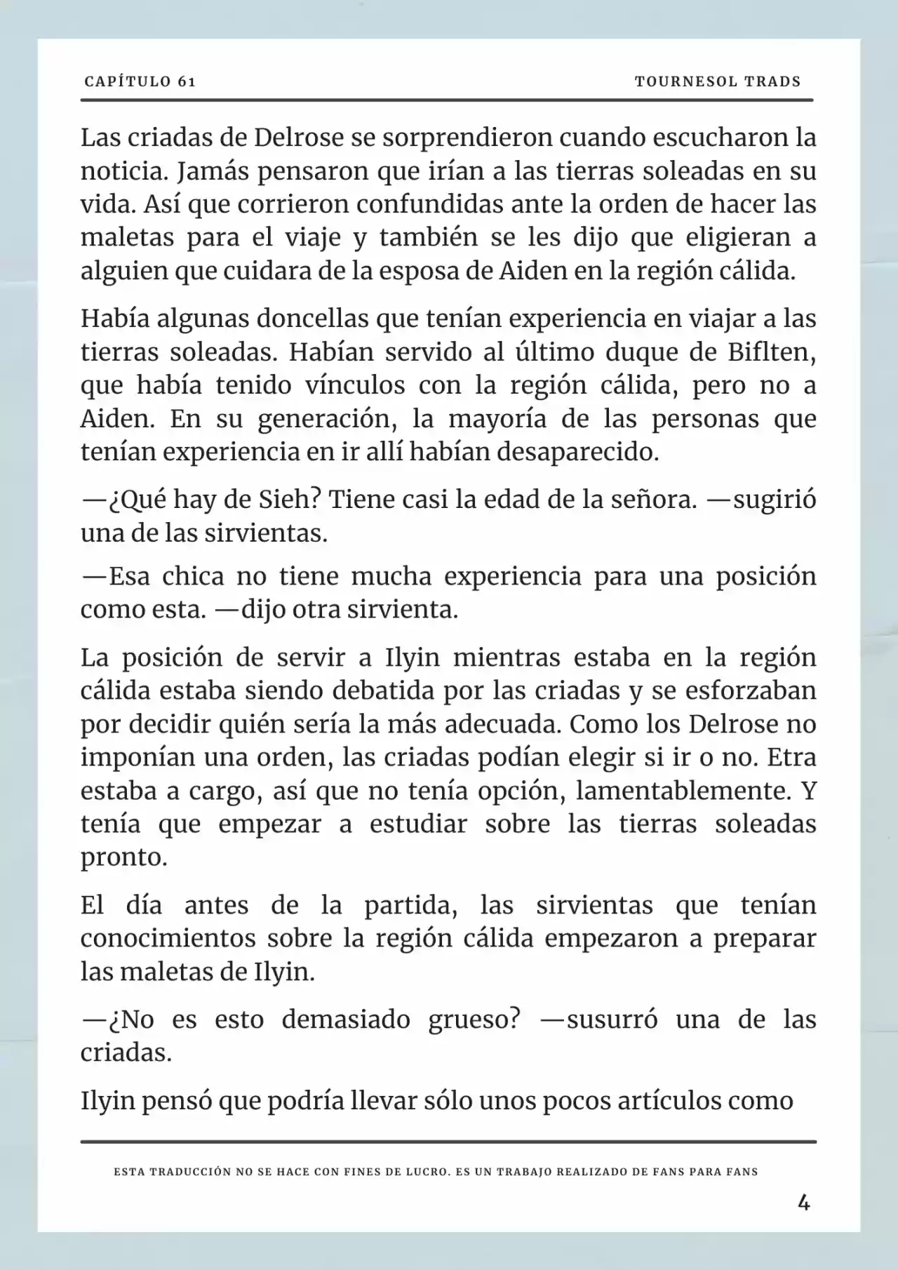 Cómo Sobrevivir Como Esposa Del Duque Monstruo (Novela) - Capítulo 61 - Página 5 - LectorTMOo