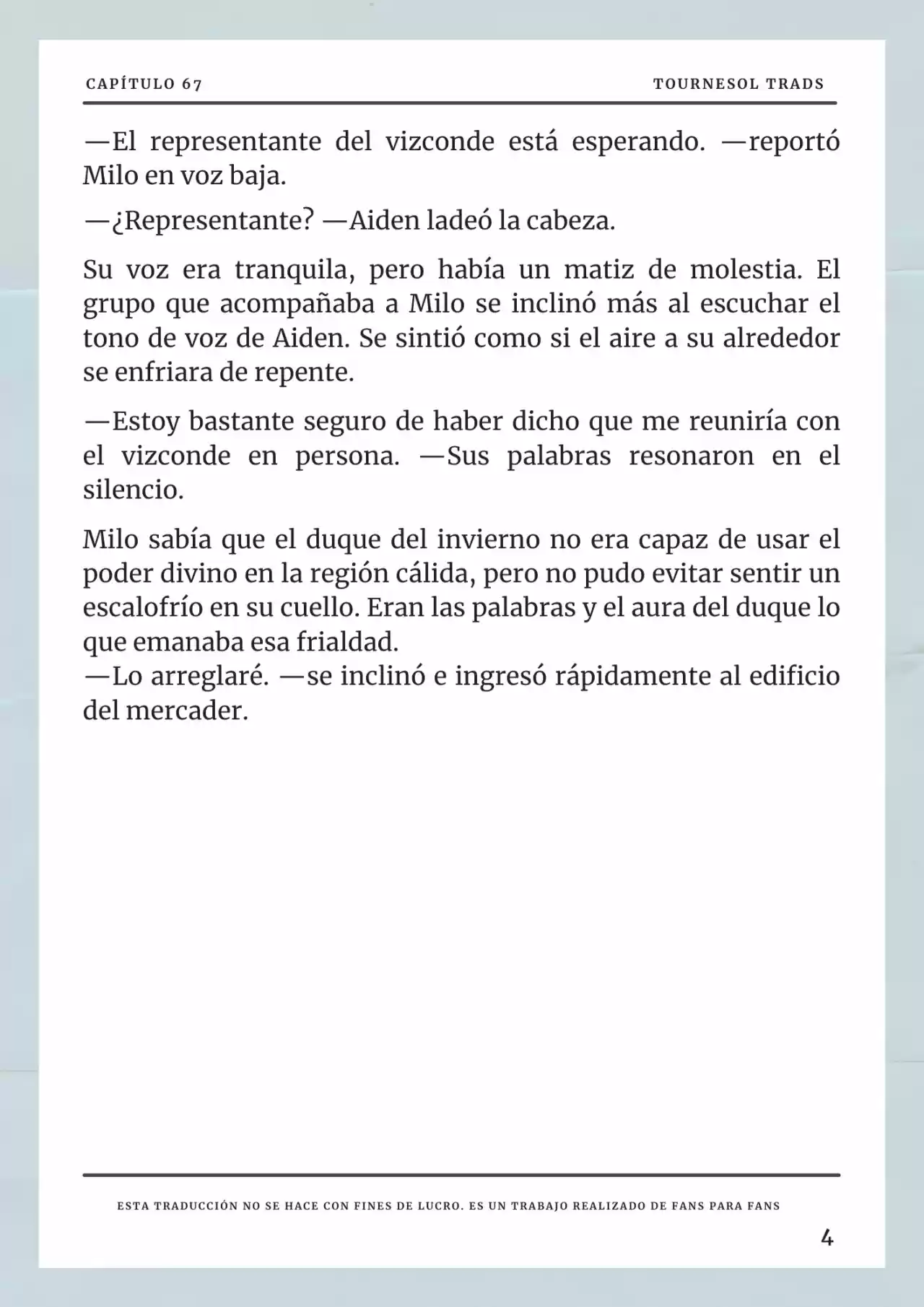 Cómo Sobrevivir Como Esposa Del Duque Monstruo (Novela) - Capítulo 67 - Página 5 - LectorTMOo