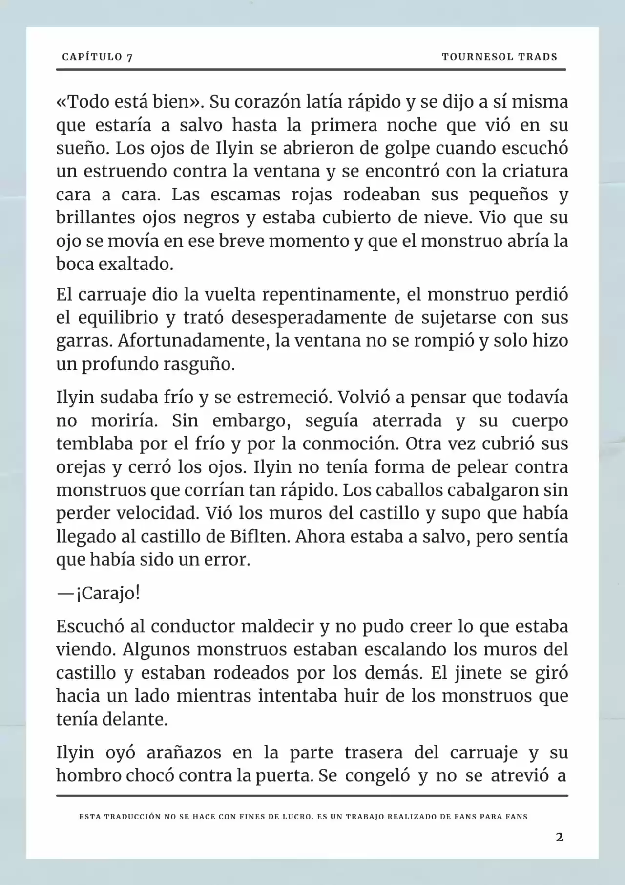 Cómo Sobrevivir Como Esposa Del Duque Monstruo (Novela) - Capítulo 7 - Página 3 - LectorTMOo